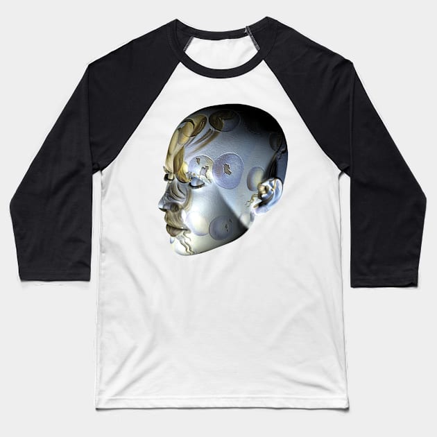 Dali on my Mind 1 Baseball T-Shirt by thematics